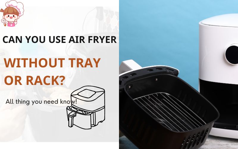 Can you use air fryer without tray or rack Update 2023!