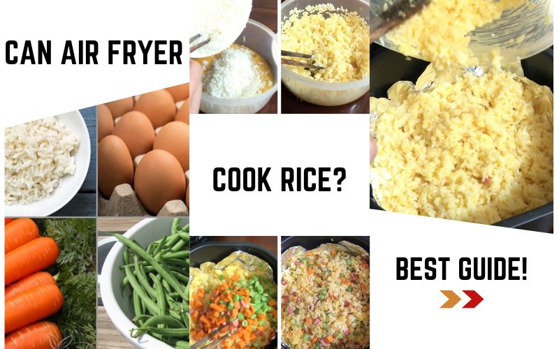 Can air fryers cook rice